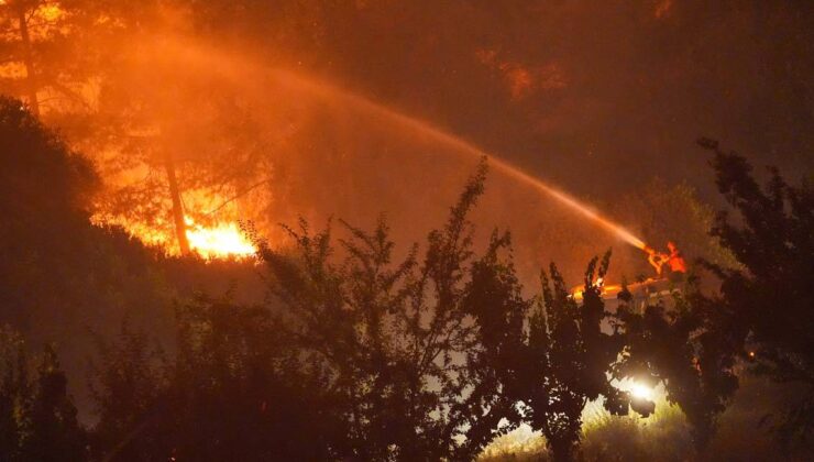 İzmir’deki Orman Yangınına İlişkin 1 Zanlı Tutuklandı