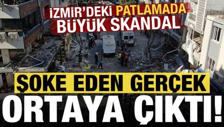 İzmir’deki Patlamayla İlgili Şoke Eden Gerçek Ortaya Çıktı: Lokanta 11 Aydır Ruhsatsızmış