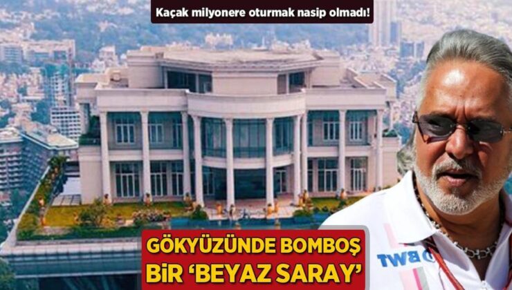 Kaçak Milyonere Oturmak Nasip Olmadı! Gökyüzünde Bomboş Bir ‘Beyaz Saray’