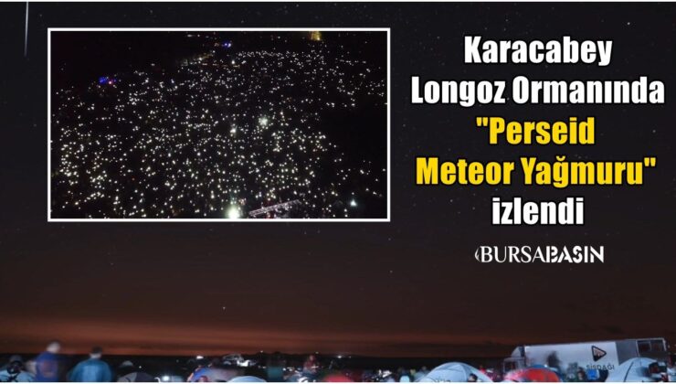 Karacabey Longoz Ormanında “Perseid Meteor Yağmuru” İzlendi