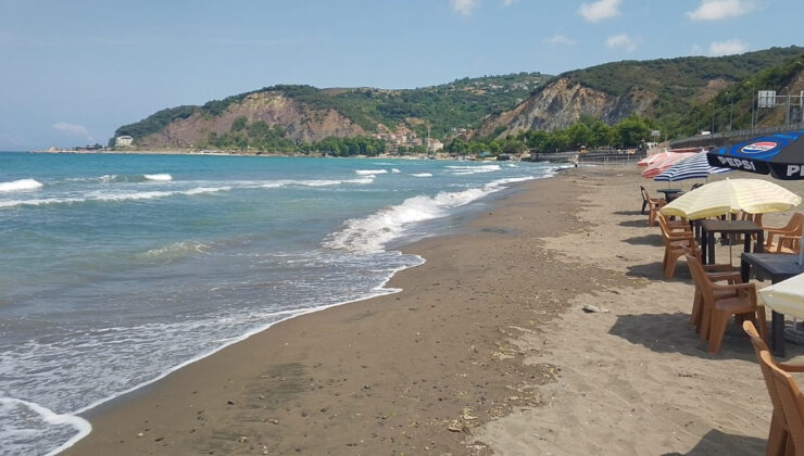 Karadeniz Ereğli’de Denize Girişlere İzin Verilmiyor