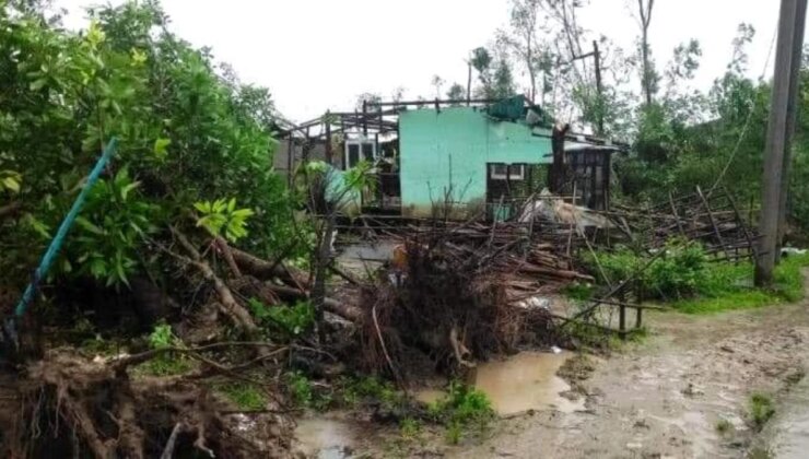 Kasırga Yangon’da 71 Evi Yerle Bir Etti