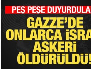 Kassam ve İslami Cihad Son Dakika Duyurdu! Gazze’de Onlarca İsrail Askeri Öldürüldü