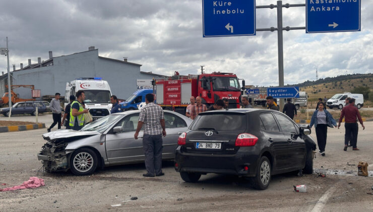 Kastamonu’da Trafik Kazası: 12 Yaralı