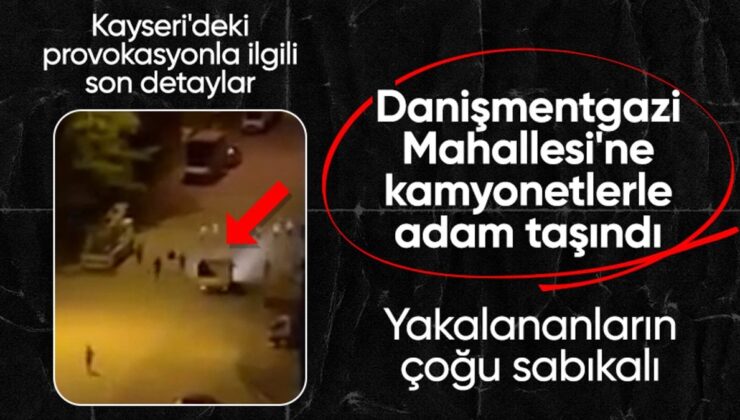 Kayseri’de Provokasyon: Kamyonla Adam Taşıdılar