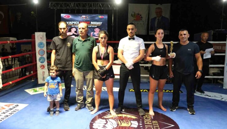 Kemer’de K1 Kick Boks Şampiyonlar Gecesi Düzenlendi