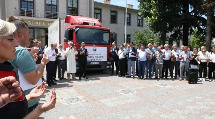 Kırklareli’nden Deprem Bölgesine Kavurma ve Gıda Gereci Gönderildi