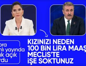 Kızı Meclis’te İşe Başlayan Mustafa Destici’yle Kübra Par Arasında Gergin Anlar