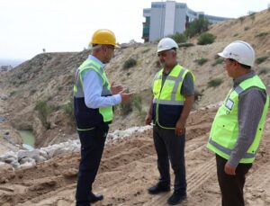 Konya Büyükşehir, Meram Bölgesindeki Taşkınları Önlemek İçin Göletler Yapıyor