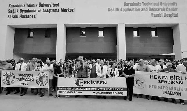 KTÜ Farabi Hastanesi’nde Doktorlar Mahsur Kaldı!