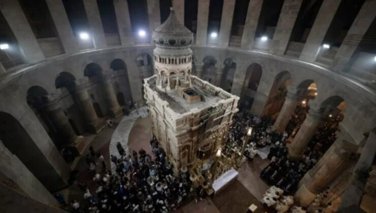 Kudüs’teki Kutsal Kabir Kilisesi’nde, Haçlı Seferleri’nden Kalma Kayıp Altar Keşfedildi