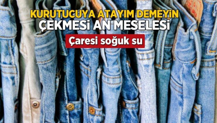 Kurutma Makinesine Atayım Demeyin! Çekmesi An Meselesi, Tek Yolu Soğuk Su