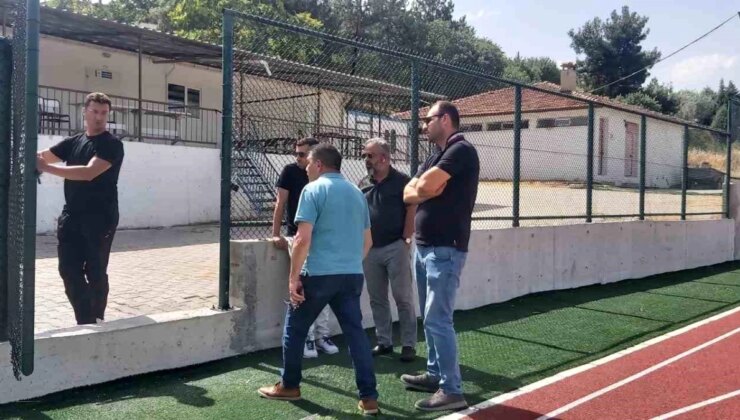 Kütahya Gediz’de Futbol Alanı Modernizasyonu Tamamlandı