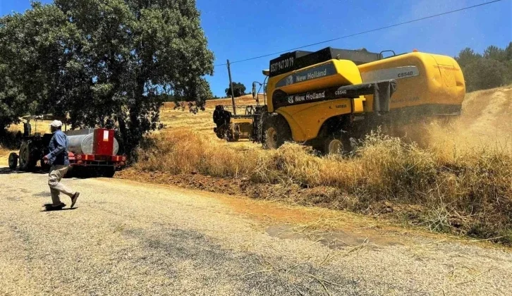 Kütahya’da Biçerdöverlerin Yanında Su Tankeri Bulundurma Zorunluluğu