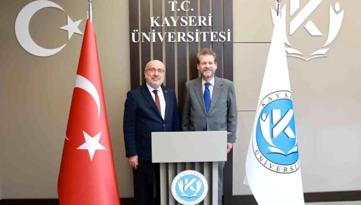 Kuzey Makedonya Büyükelçisi Kayseri Üniversitesi’ni Ziyaret Etti