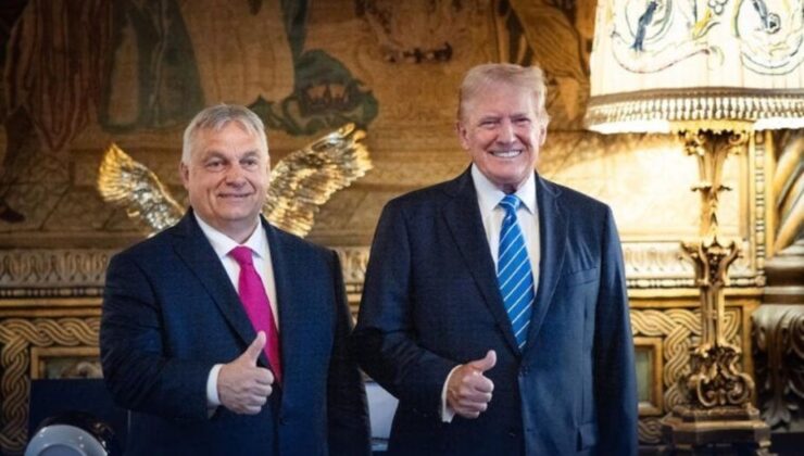 Macaristan Başbakanı Orban ile Trump Buluştu