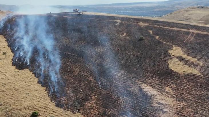 Mangal Ateşi Yere Yayıldı! Yangın, Mühimmat Depolarına Sıçramadan Söndürüldü