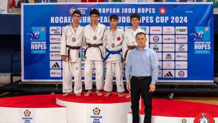 Manisa Büyükşehir Belediyespor Kulübü Judo Grubu Atleti Osman Yıldırım, Yıldızlar Judo Avrupa Kupası’nda Gümüş Madalya Kazandı