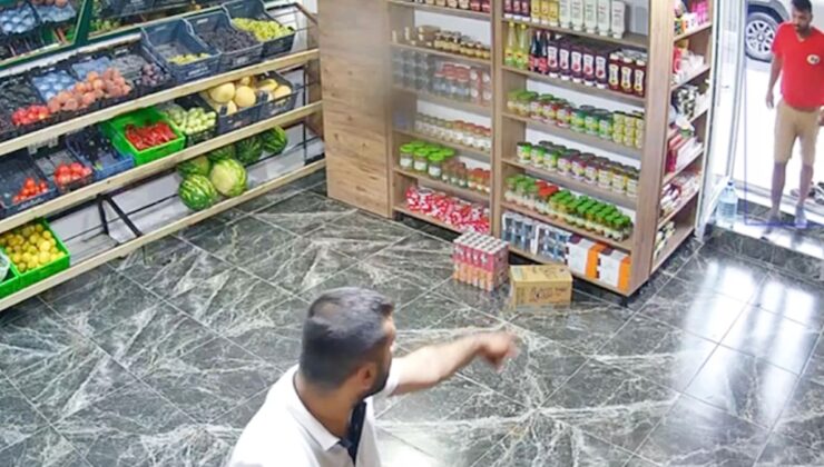 Markete Çamurlu Ayakkabısını Çıkarıp Girdi