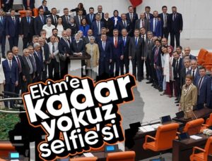 Meclis Tatile Girerken Vekiller Hatıra Fotoğrafı Çektirdi