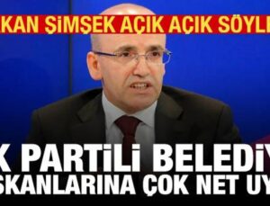 Mehmet Şimşek’ten Ak Partili Belediye Liderlerine Çok Net Uyarı