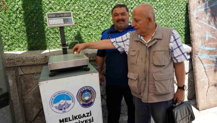 Melikgazi Belediyesi Zabıta Müdürlüğü Kapalı Pazar Yeri’nde Denetim Yaptı