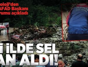 Meteoroloji’den Uyarı! Afad Başkanı Son Durumu Açıkladı: 2 İlde Sel Can Aldı