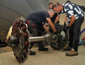 Metronun Yürüyen Merdivenlerinde Kapsamlı Bakım Çalışması