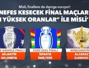 Misli, Finallere de Damga Vuruyor! Nefes Kesecek Final Maçları “En Yüksek Oranlar” ile Misli’de!