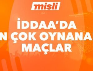 Misli’de Günün En Çok Oynanan Maçları