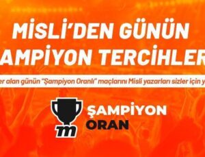 Misli’den Günün Şampiyon İddaa Tercihleri (18 Temmuz 2024)