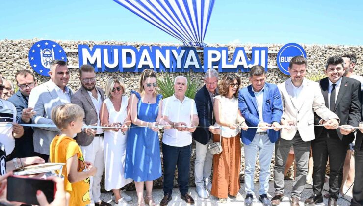 Mudanya Plajı, Büyükşehir Kalitesiyle Hizmete Açıldı