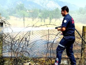 Muğla’da Sigara İzmariti Yangın Çıkardı