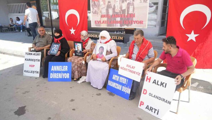 Muşlu Annelerin Evlat Nöbeti Kararlılıkla Devam Ediyor