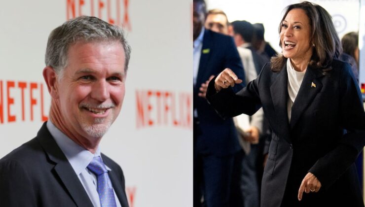 Netflix’in Kurucusundan Kamala Harris’e Destek… 7 Milyon Dolar Bağışladı