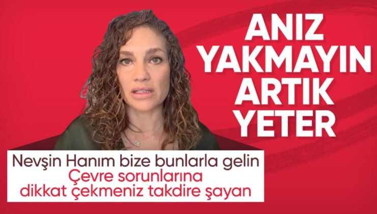 Nevşin Mengü, Son Periyotta Artan Anız Yangınlarına Değindi