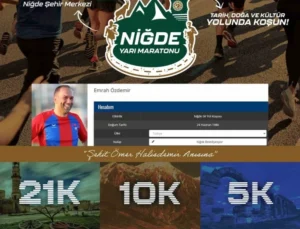 Niğde Yarı Maratonu İçin Geri Sayım Başladı