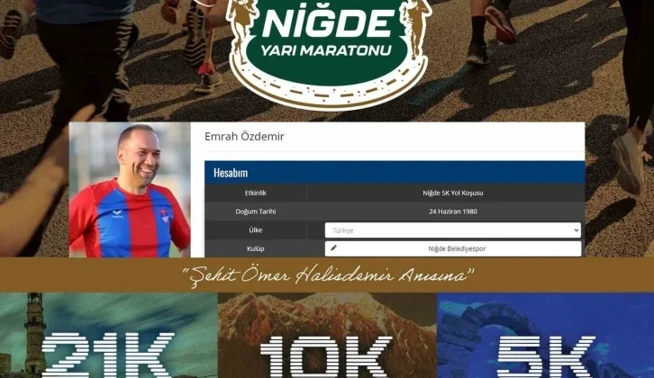 Niğde Yarı Maratonu İçin Geri Sayım Başladı