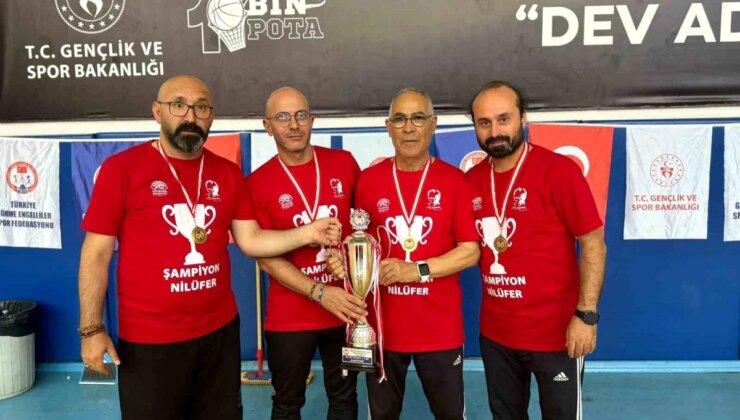 Nilüfer Belediyesi Görme Engelliler Spor Kulübü B2-B3 Futsal 1. Ligi’nde Şampiyon Oldu