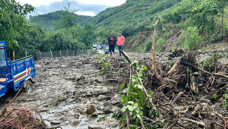 Ordu’da Sel Can Aldı