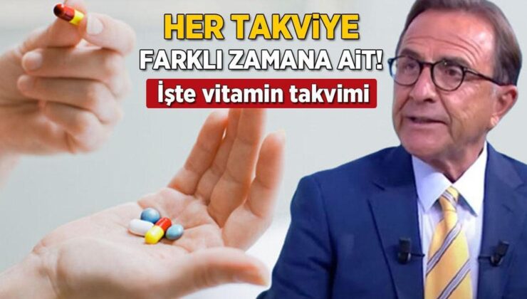 Osman Müftüoğlu’ndan Vitamin Takvimi! Gece Ayrı, Gündüz Ayrı Yarar Sağlıyormuş