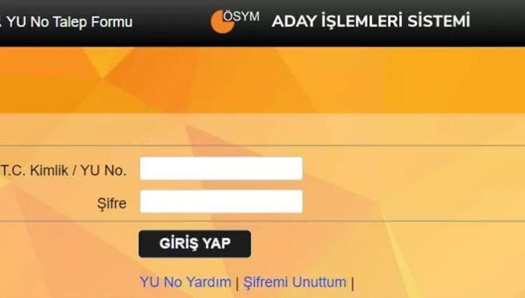 ÖSYM E-Devlet Girişi || ÖSYM Aday İşlemleri Sistemi Aday Şifresi Nasıl Alınır, Nereden Değiştirilir?