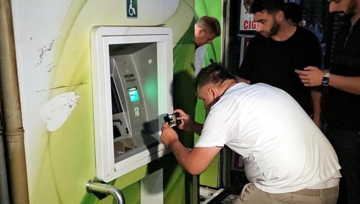 Para Çalmak İstediği 5 ATM’ye Zarar Veren Şüpheli Yakalandı