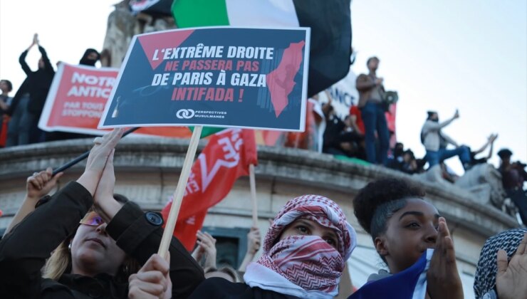 Paris’te Sol İttifakının Seçim Zaferini Kutlayan Göstericilere Polis Müdahalesi