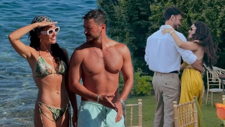 Pelin Akil’den Eşi Anıl Altan ile Tatil Pozları