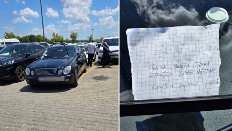 Pendik’te Otomobilini Yanılgılı Park Eden Gurbetçiye Not Bıraktılar: Hainlik Sadece Toprak Bütünlüğüne Saldırı Değildir