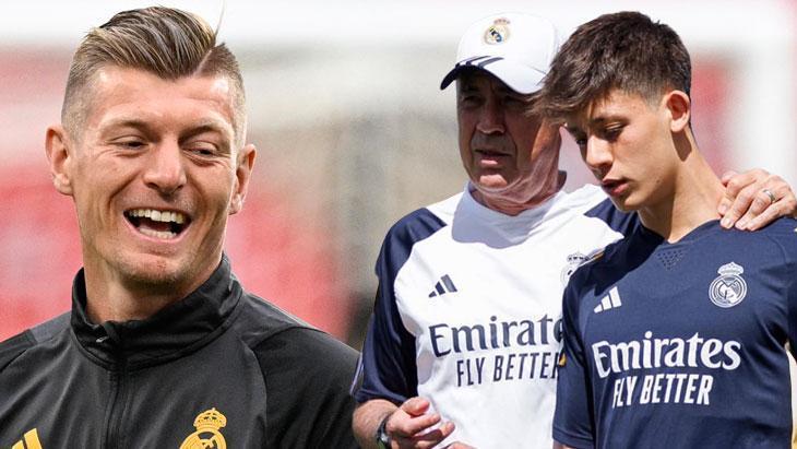 Real Madrid’de Ancelotti’den Arda Güler’e Yeni Görev! Toni Kroos’un Yerini Alacak