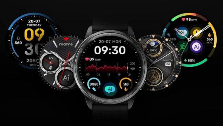 Realme Watch S2’nin Tasarımı ve Ayrıntılı Özellikleri Ortaya Çıktı