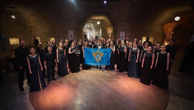 Rusya Teknoloji Üniversitesi Mırea Oda Korosu Kapadokya 2. Korolar Festivali’nde Birincilik Aldı