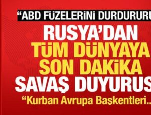 Rusya’dan Tüm Dünyaya Savaş Duyurusu! ‘ABD’yi Durdururuz’ Deyip Kurbanları İlan Ettiler